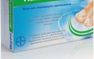 Инструкция по применению мази Канеспор