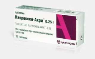 Инструкция по применению препарата Напроксен