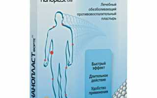 Пластырь для лечения остеохондроза